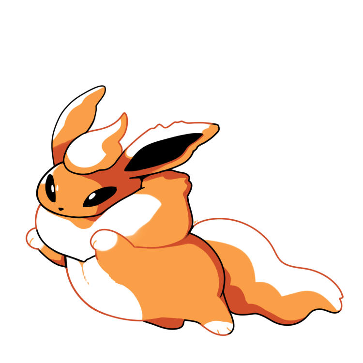 black_eyes commentary creature english_commentary flareon full_body gen_1_pokemon jumping monochrome no_humans pokemon pokemon_(creature) pokemon_(game) pokemon_rgby pokemon_rgby_(style) rumwik signature simple_background solo white_background