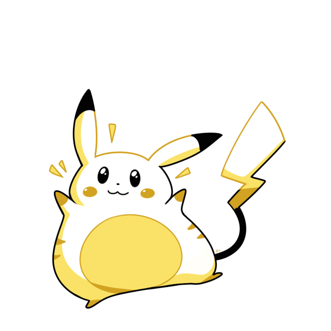 commentary creature english_commentary full_body gen_1_pokemon monochrome no_humans pikachu pokemon pokemon_(creature) pokemon_(game) pokemon_rgby pokemon_rgby_(style) rumwik signature simple_background solo white_background