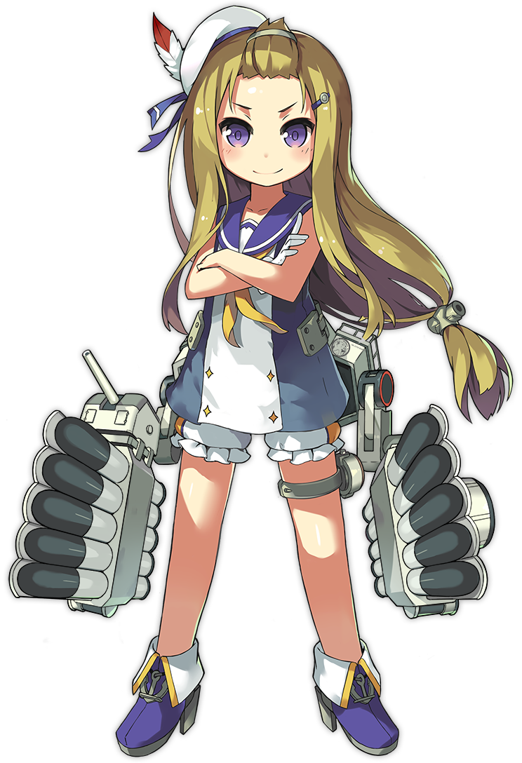 &gt;:) 1girl anchor azur_lane bangs_pinned_back bare_arms bare_shoulders beret blonde_hair bloomers blue_dress blush charles_ausburne_(azur_lane) closed_mouth collarbone crossed_arms dot_nose dress eyebrows feathers flat_chest floating_hair forehead frills full_body gloves gunbuster_pose hair_ornament hairclip hat hat_feather hat_ribbon high_heels legs_apart lino-lin long_hair looking_at_viewer low-tied_long_hair machinery mini_hat multicolored multicolored_clothes multicolored_dress neckerchief official_art purple_footwear purple_ribbon ribbon sailor_collar sailor_dress shiny shiny_hair shoes short_dress sidelocks single_glove sleeveless sleeveless_dress smile solo thigh_strap torpedo transparent_background tsurime turret underwear v-shaped_eyebrows violet_eyes white_gloves white_headwear yellow_neckwear