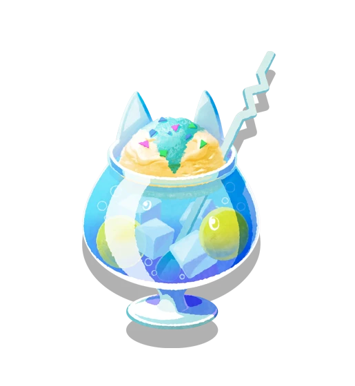artist_request cup drink drinking_glass drinking_straw food fruit gen_4_pokemon ice ice_cream ice_cube lime_(fruit) lime_slice no_humans official_art pachirisu pokemon pokemon_(creature) pokemon_(game) pokemon_cafe_mix shiny solo spoon sprinkles transparent_background