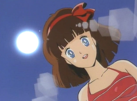 80's brown_hair cap cream_lemon creamlemon oldschool screencap summer_wind sun