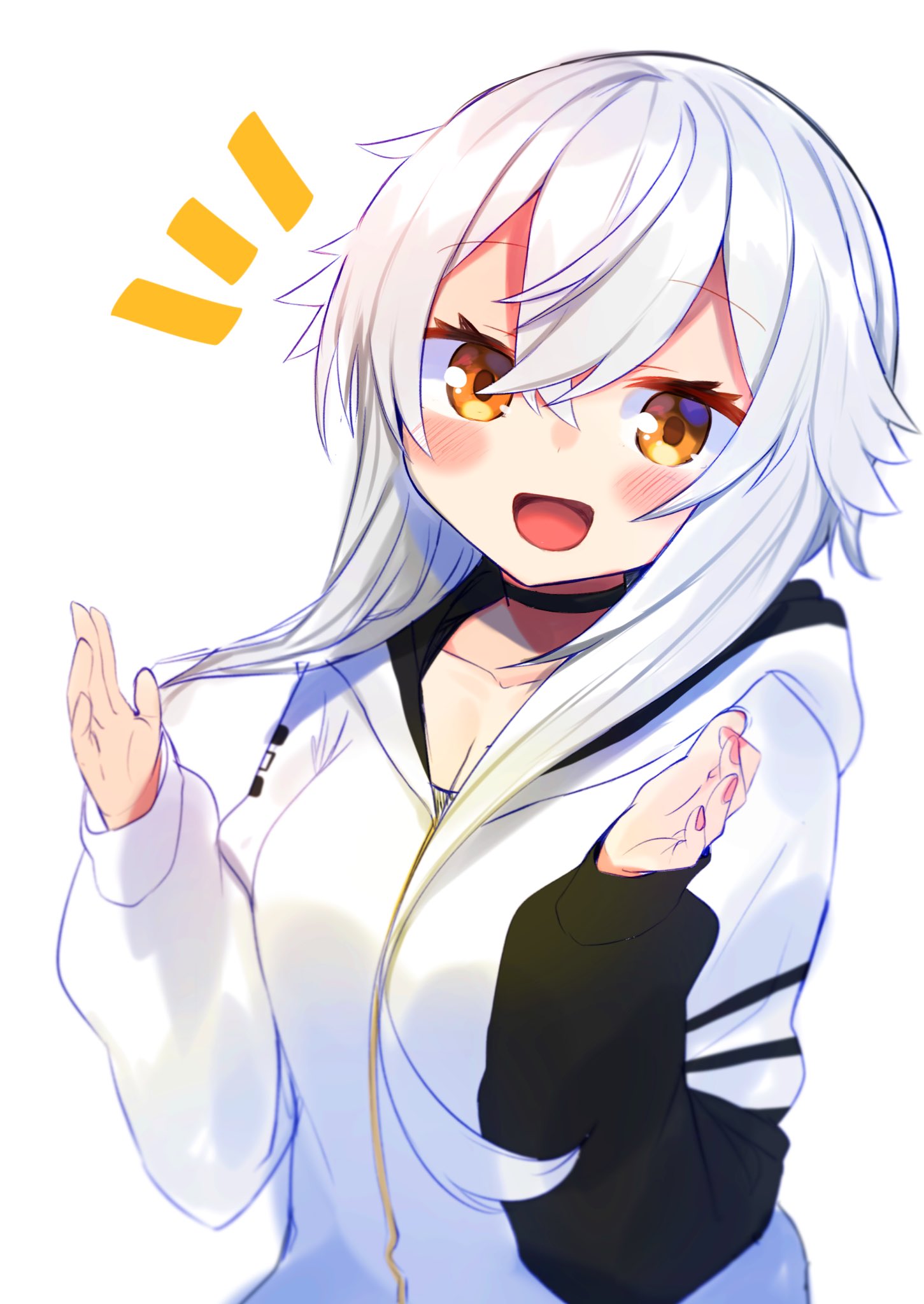 1girl azuma_lim azuma_lim_channel daifukumochi_(akaaokiiwo) eyebrows_visible_through_hair highres long_hair looking_at_viewer open_mouth virtual_youtuber