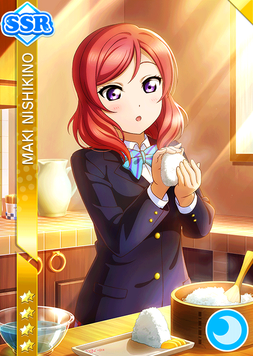 blush character_name love_live!_school_idol_festival love_live!_school_idol_project nishikino_maki redhead school_uniform short_hair smile violet_eyes