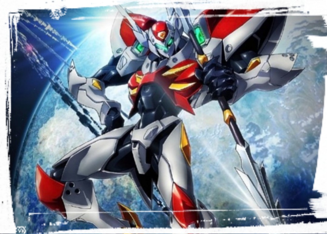 1990s_(style) d-boy earth epic mecha oobari_masami power_armor science_fiction solo space sun tekkaman_blade weapon