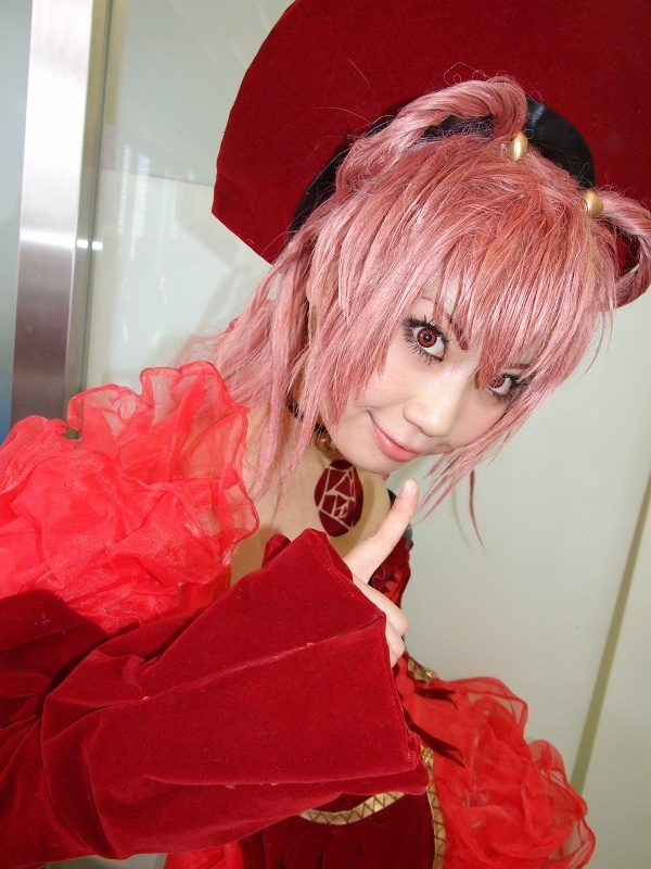 another_blood braids cosplay demonbane gown izaki_nokoru photo pink_hair ruffles