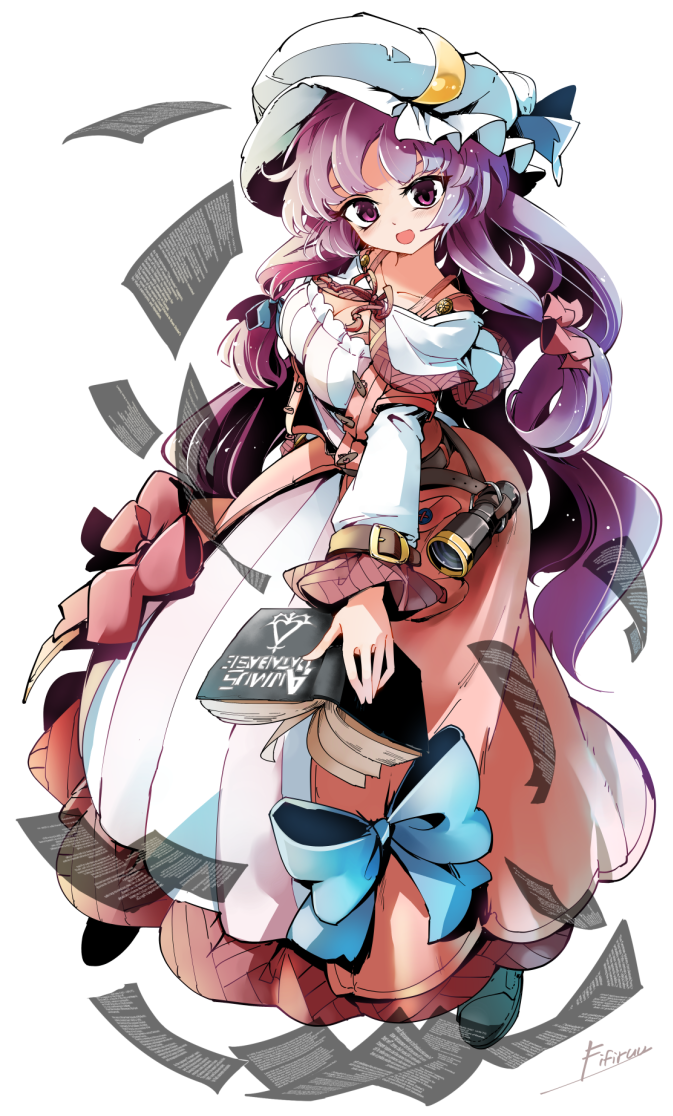 fifiruu patchouli_knowledge tagme touhou