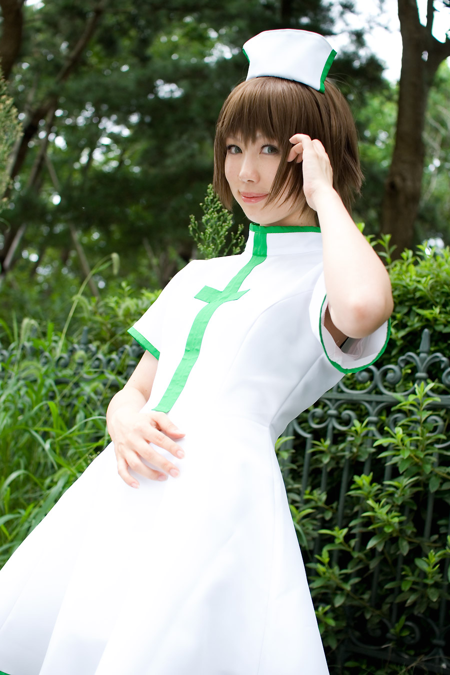 cosplay hirano_kurita kurukuru_lab kurusu_nazuki nurse nurse_uniform photo