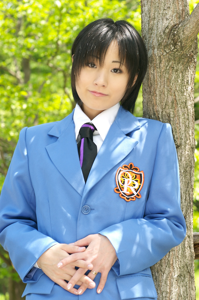 blazer cosplay fujioka_haruhi ouran_high_school_host_club school_uniform suzukaze_yuuki