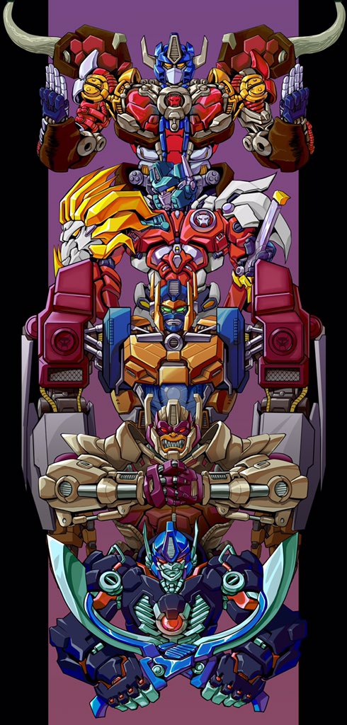 5boys beast_machines beast_wars beast_wars_ii beast_wars_neo big_convoy clenched_teeth ct990413 dual_wielding hands_together holding holding_sword holding_weapon lio_convoy looking_down looking_to_the_side maximal mecha multiple_boys no_humans open_hands optimal_optimus optimus_primal orange_eyes red_eyes science_fiction sword teeth transformers weapon yellow_eyes