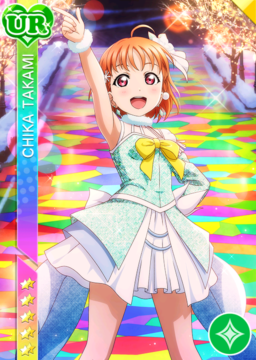 armpits blush character_name dress love_live!_school_idol_festival love_live!_sunshine!! orange_hair red_eyes short_hair smile takami_chika