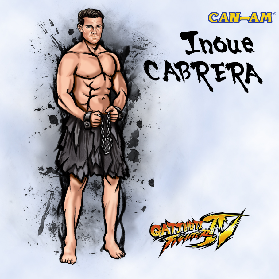 1boy abs anthony_capriate black_hair chain commentary_request cuffs gachimuchi handcuffs muscular naked_towel navel parody photoshop_(medium) pose smile street_fighter street_fighter_iv_(series) style_parody tk8d32 toga towel