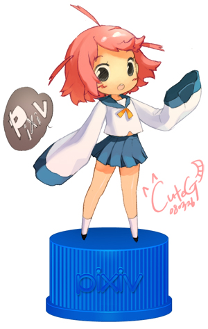 bad_id bottle_cap cuteg lowres original pixiv_bottlecap solo