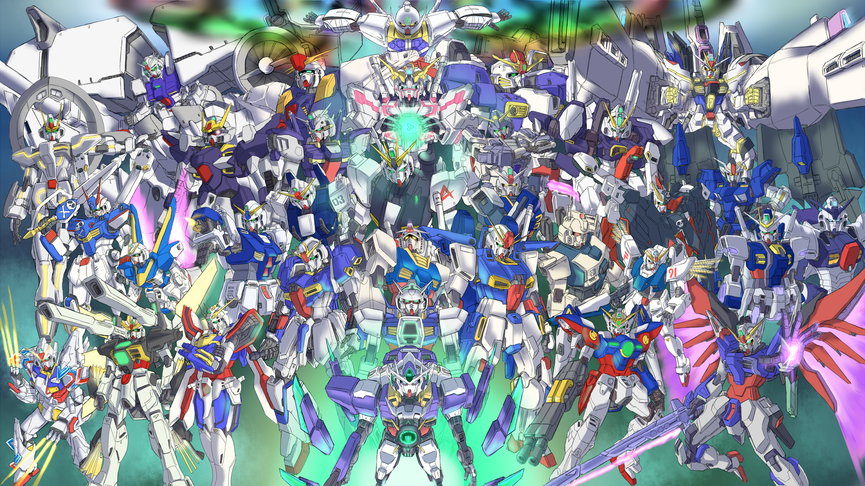 Safebooru 00 Qan T Absurdres Advance Of Zeta Advance Of Zeta Toki Ni Agaraishi Mono After War Gundam X Annotated Beginning 30 Gundam Blue Destiny 03 Blue Eyes Char S Counterattack Crossbone Gundam