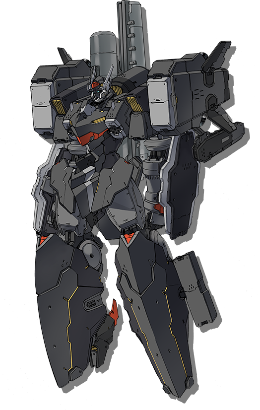 blue_eyes clenched_hands full_body looking_ahead mecha no_humans official_art science_fiction shadow shimizu_eiichi solo super_robot_wars super_robot_wars_v transparent_background vangray