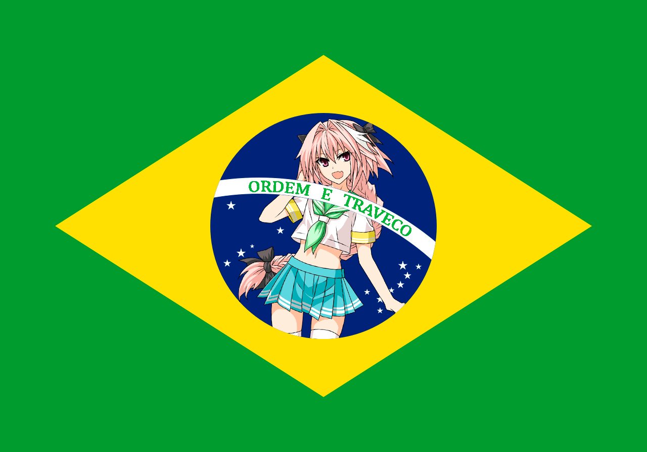 astolfo_(fate) brazil brazilian brazilian_flag meme ordem_e_traveco