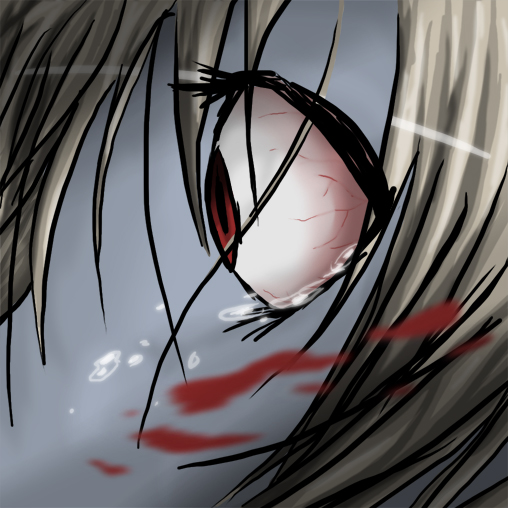 blood eyes left_4_dead red_eyes short_hair tears white_hair witch_(left4dead) zombie