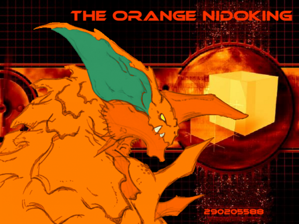 akagigryphon_(artist) orange_nidoking pokemon recolor spikes