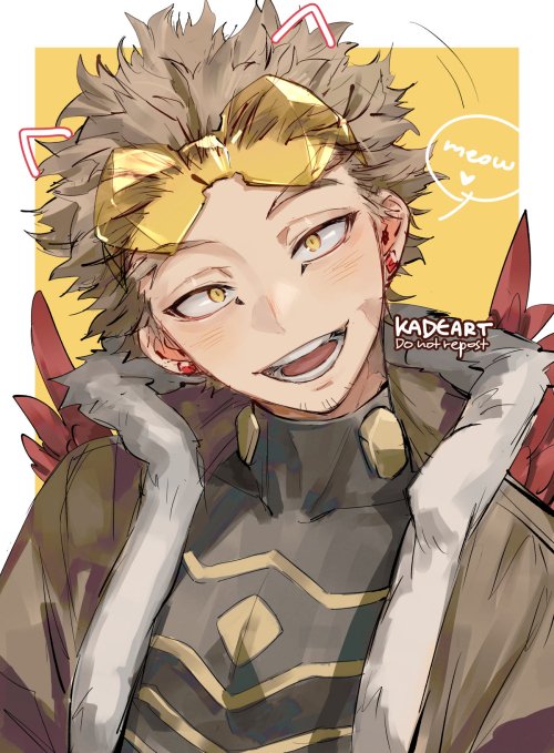 1boy artist_name blonde_hair bodysuit bodysuit_under_clothes boku_no_hero_academia border burn_scar costume drawn_ears earrings eyewear_on_head facial_hair facial_mark feathered_wings fur-trimmed_jacket fur_trim goatee hawks_(boku_no_hero_academia) head_tilt jacket jewelry kadeart looking_at_viewer male_focus open_mouth outside_border pectoral_cleavage pectorals red_feathers rimless_eyewear scar scar_on_cheek scar_on_face scar_on_neck short_hair sideburns simple_background skin_tight solo speech_bubble stud_earrings talking tinted_eyewear toned toned_male upper_body white_border wings yellow_eyes