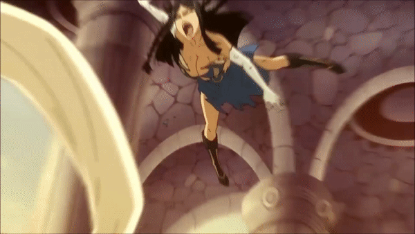 1girl animated animated_gif ass bare_shoulders boots breasts breats bruise closed_eyes crying crying_with_eyes_open dark_skin dress fairy_tail flying gloves huge_breasts humiliation injury large_breasts lipstick long_hair makeup minerva_orlando no_bra one_eye_closed panties pantyshot spinning striped striped_panties tears thick_eyebrows thick_lips thick_thighs thighs torn_clothes torn_dress underwear wide-eyed