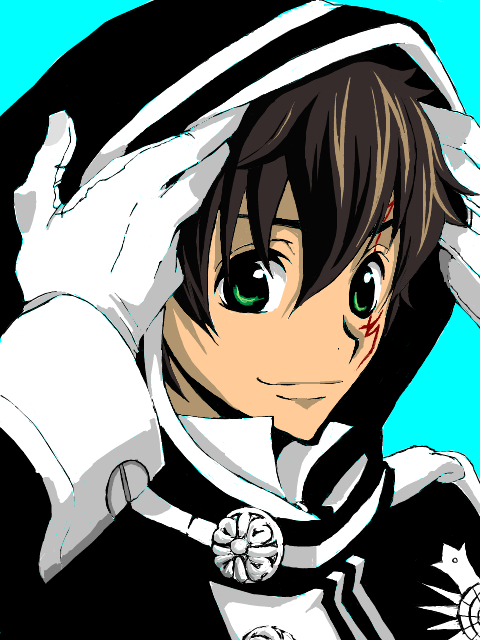 brown_hair code_geass d.gray-man green_eyes kanda_yuu kururugi_suzaku sakurai_takahiro seiyuu_joke