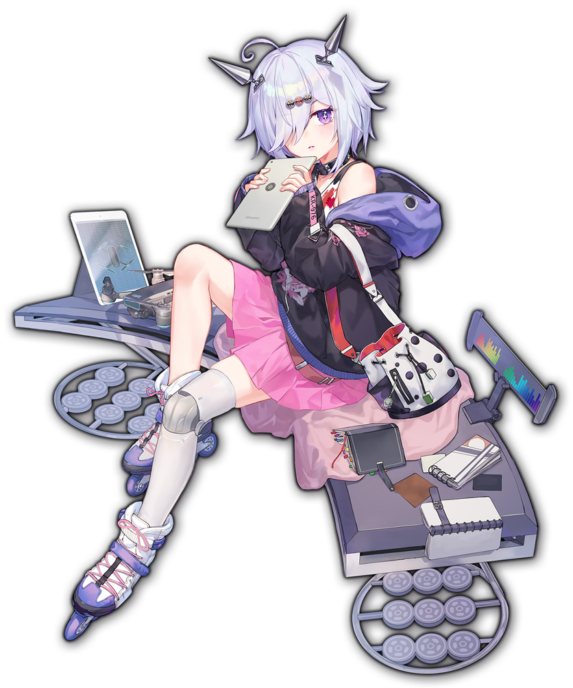 1girl artist_request black_jacket charm_(object) drone game_cg hair_ornament hair_over_one_eye holding holding_tablet_pc hood hood_down inline_skates jacket knee_pads looking_at_viewer mahjong mahjong_soul mahjong_tile notebook notepad official_art pink_skirt quadcopter roller_skates simple_background sitting skates skirt solo suzumiya_anju tablet_pc third-party_source transparent_background violet_eyes white_hair yostar