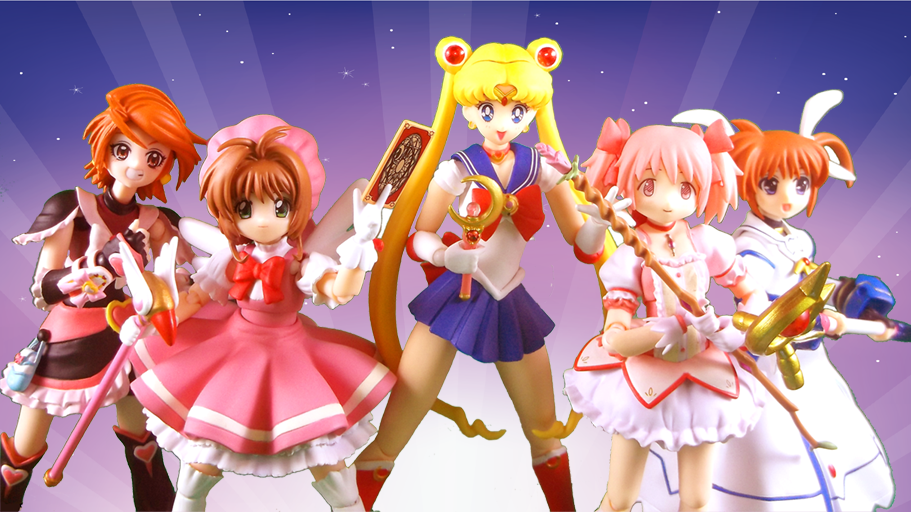 bishoujo_senshi_sailor_moon cardcaptor_sakura crossover figma futari_wa_precure lyrical_nanoha mahou_shoujo_lyrical_nanoha mahou_shoujo_madoka_magica precure