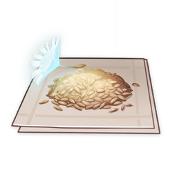 artist_request brown_theme commentary dandelion english_commentary flower food food_focus game_cg genshin_impact ingredients lowres napkin no_humans nut_(food) official_art seed still_life third-party_source transparent_background