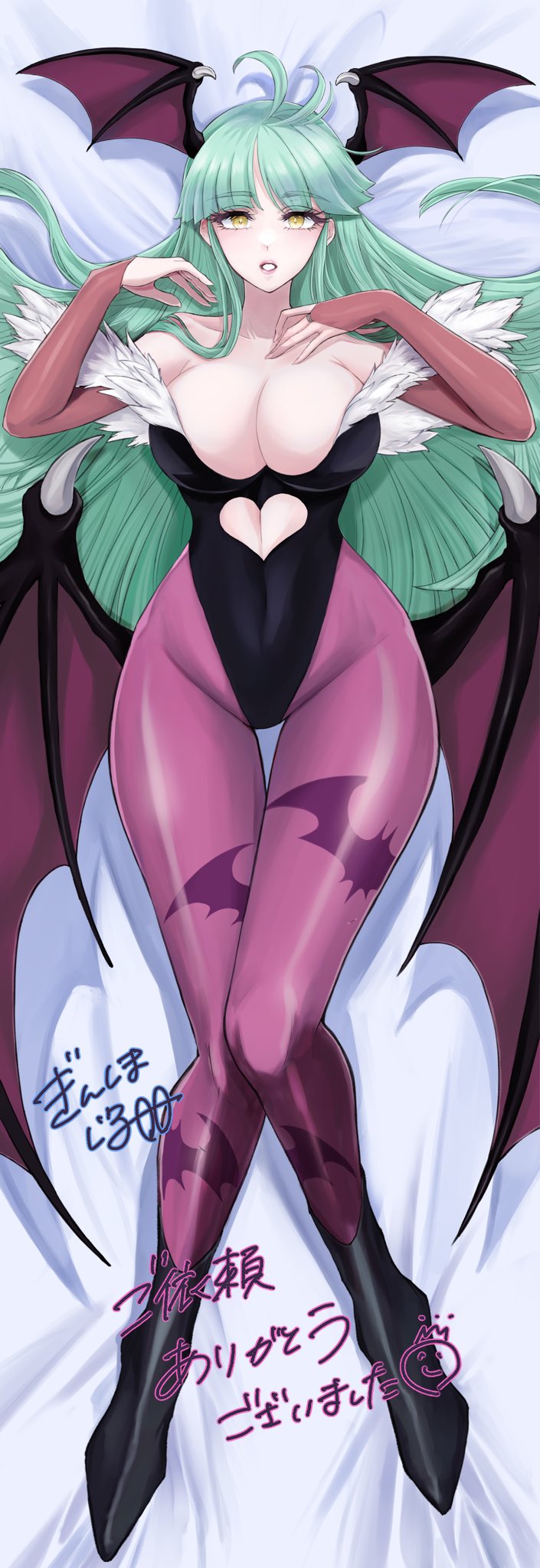 dakimakura_(medium) highres morrigan_aensland tagme vampire_(game)