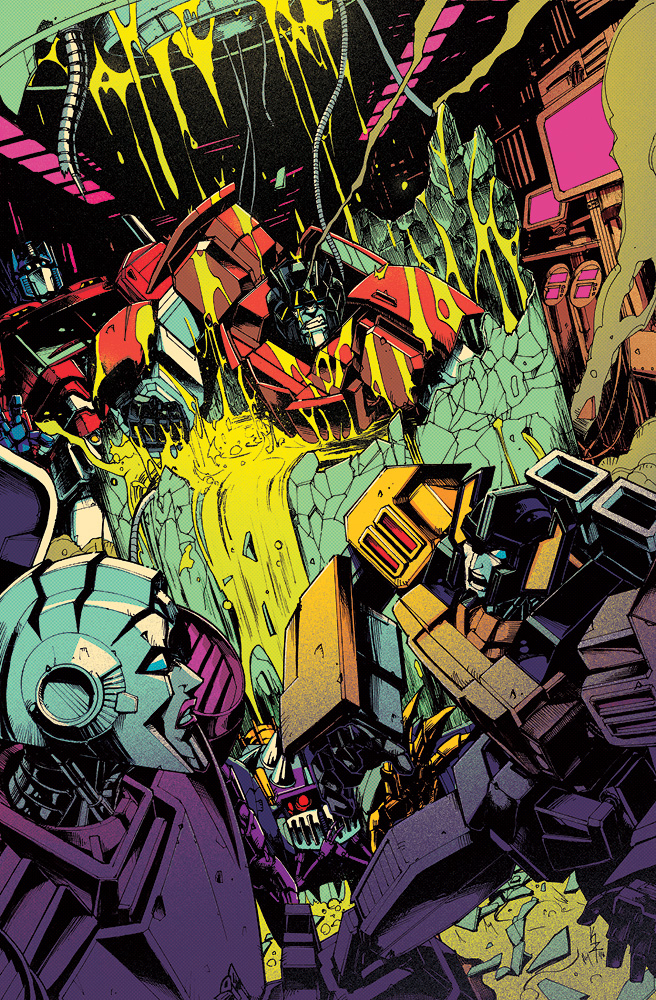 arcee autobot bad_deviantart_id bad_id blue_eyes broken_glass cable collaboration comic_cover cover_image glass josh_burcham kei_zama looking_back mecha no_humans official_art open_mouth optimus_prime parted_lips robot science_fiction sideswipe smoke sunstreaker the_transformers_(idw) transformers