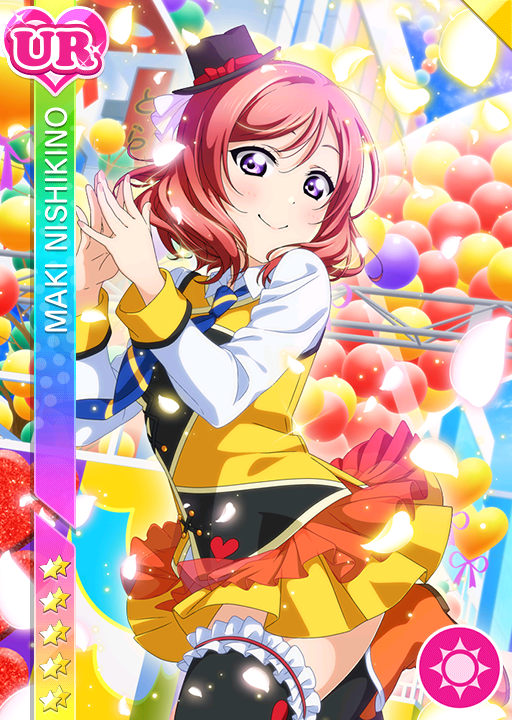 blush character_name dress love_live!_school_idol_festival love_live!_school_idol_project nishikino_maki redhead short_hair smile violet_eyes