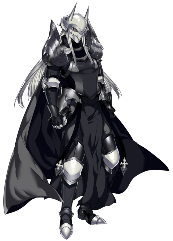 1boy aggron armor black_cape blue_eyes cape full_body grey_cape grey_hair helmet katagiri_hachigou loincloth long_hair male_focus personification pokemon simple_background solo standing two-sided_fabric two-tone_cape white_background
