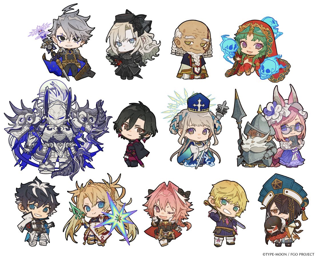 6+boys 6+girls :d ;d animal_ears aqua_eyes armor armored_boots ascot astolfo_(fate) bald beard black_ascot black_bow black_cape black_dress black_eyes black_footwear black_gloves black_hair black_headwear black_jacket black_pants black_shirt blonde_hair blue_cape blue_dress blue_eyes blue_hair blue_headwear boots bow bradamante_(fate) braid braided_beard brown_eyes cape capelet character_doll charlemagne_(fate) chibi chinese_clothes closed_mouth constantine_xi_(fate) copyright crop_top doll don_quixote_(fate) dress earrings facial_hair facial_mark fate/grand_order fate_(series) faulds french_braid full_armor full_body fur-trimmed_cape fur_trim glasses gloves green_eyes green_hair grey_hair grin hair_between_eyes hair_bow hair_intakes hair_over_one_eye halo hat helmet holding holding_doll holding_polearm holding_staff holding_sword holding_weapon horse_ears horse_girl jacket james_moriarty_(ruler)_(fate) jewelry kriemhild_(fate) lance long_hair looking_at_viewer looped_braids minamoto_no_tametomo_(fate) mitre mob_cap mole mole_under_eye multicolored_hair multiple_boys multiple_braids multiple_girls mustache nozaki_tsubata official_art old old_man one_eye_closed otoko_no_ko pants parted_bangs pink_eyes pink_hair polearm pope_joan_(fate) purple_dress purple_tunic red_armor red_cape red_shirt red_thighhighs red_tunic robe roland_(fate) salome_(fate) sancho_(fate) sandals see-through see-through_skirt sheath sheathed shield shirt shoes short_hair shoulder_armor side_braids simple_background single_braid skirt skull smile spear staff standing streaked_hair swept_bangs sword tassel thigh-highs toeless_legwear tunic twintails two-sided_cape two-sided_fabric v-shaped_eyebrows veil violet_eyes wavy_hair weapon white_armor white_background white_capelet white_dress white_footwear white_hair white_robe wide_sleeves xu_fu_(fate) yellow_cape yu_mei-ren_(fate) zhang_jue_(fate)