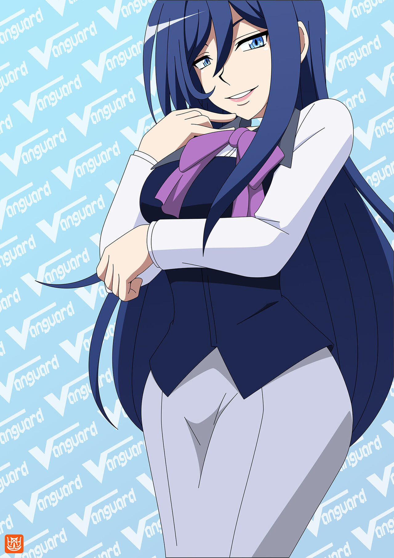 Safebooru - 1girl atelier gons long hair office lady smile | 4361960