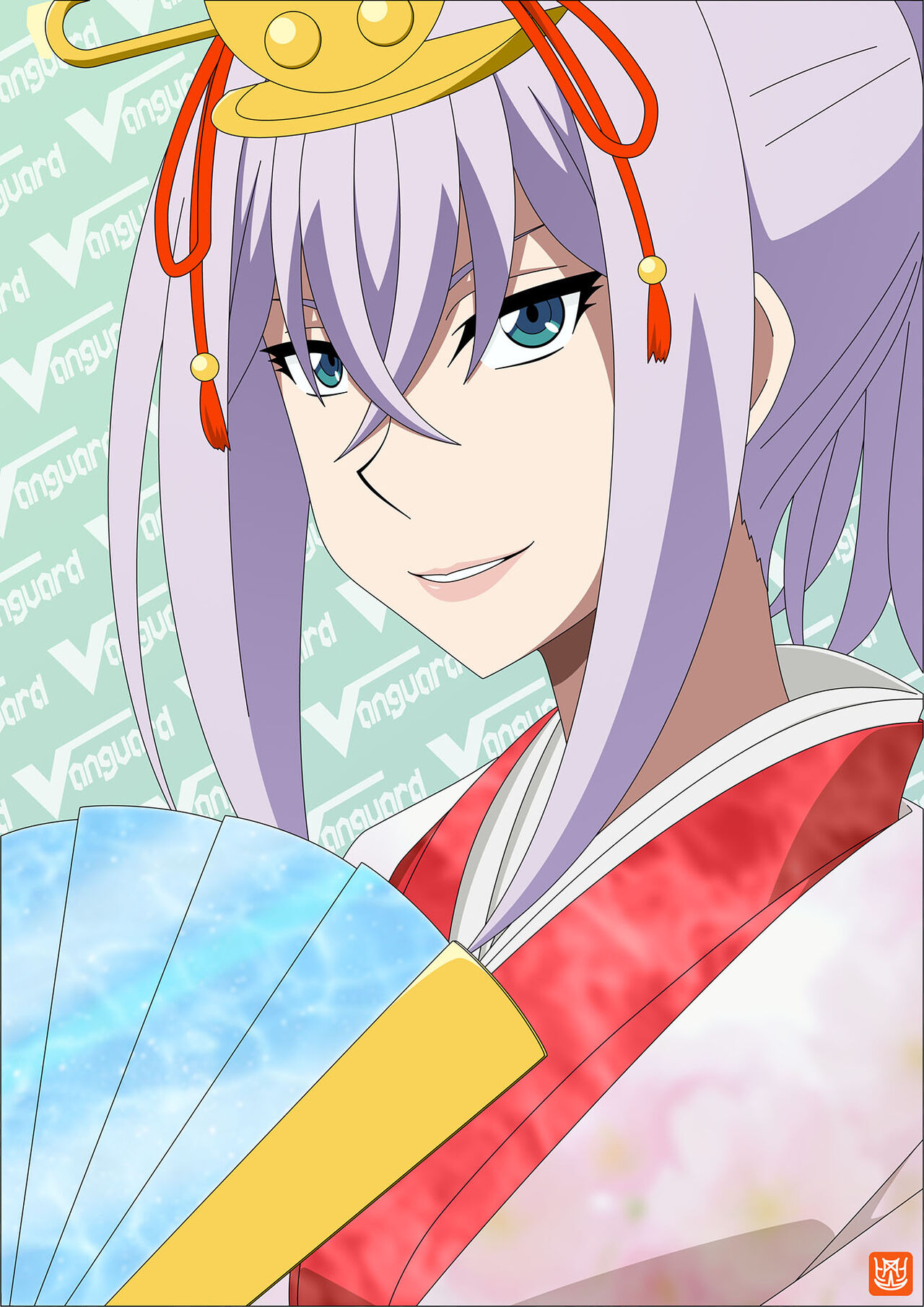 Safebooru - 1girl atelier gons cardfight!! vanguard kimono long hair smile  tokura misaki | 4369266