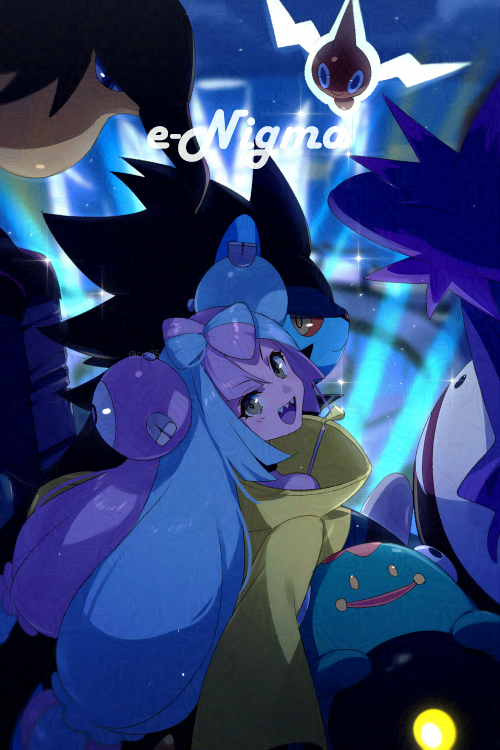 1girl aqua_hair bellibolt bow-shaped_hair commentary_request echo_(circa) english_text green_eyes iono_(pokemon) jacket kilowattrel long_hair looking_at_viewer low-tied_long_hair luxray mismagius multicolored_hair open_mouth oversized_clothes pink_hair pokemon pokemon_(creature) pokemon_(game) pokemon_sv rotom sharp_teeth smile split-color_hair teeth twintails two-tone_hair very_long_hair yellow_jacket