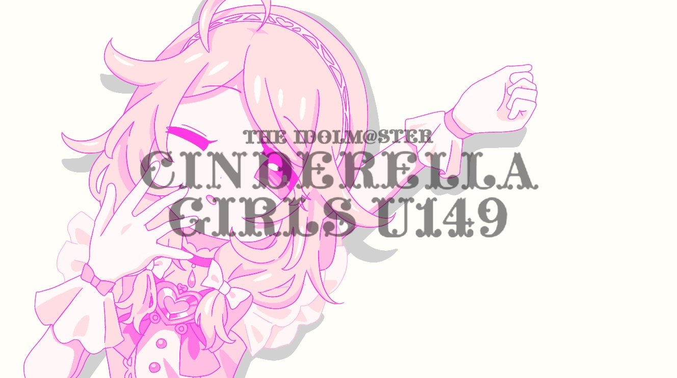 1girl ahoge arm_up bow bowtie buttons clenched_hand commentary_request dot_nose dress female_child foreground_text frilled_dress frilled_gloves frills gloves h2omizu_2 hand_up idolmaster idolmaster_cinderella_girls idolmaster_cinderella_girls_u149 looking_at_viewer low_twintails medium_hair messy_hair one_eye_closed open_mouth sleeveless sleeveless_dress solo twintails upper_body white_background yawning yusa_kozue