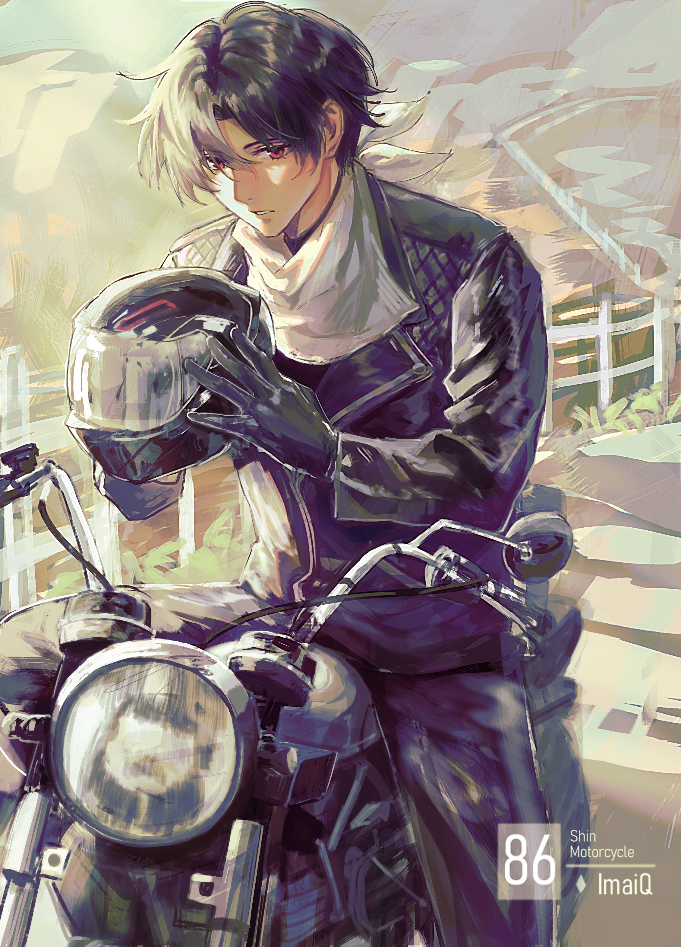 anime characters with biker helmet Cartoon Protective Cover Kuroo love how his little