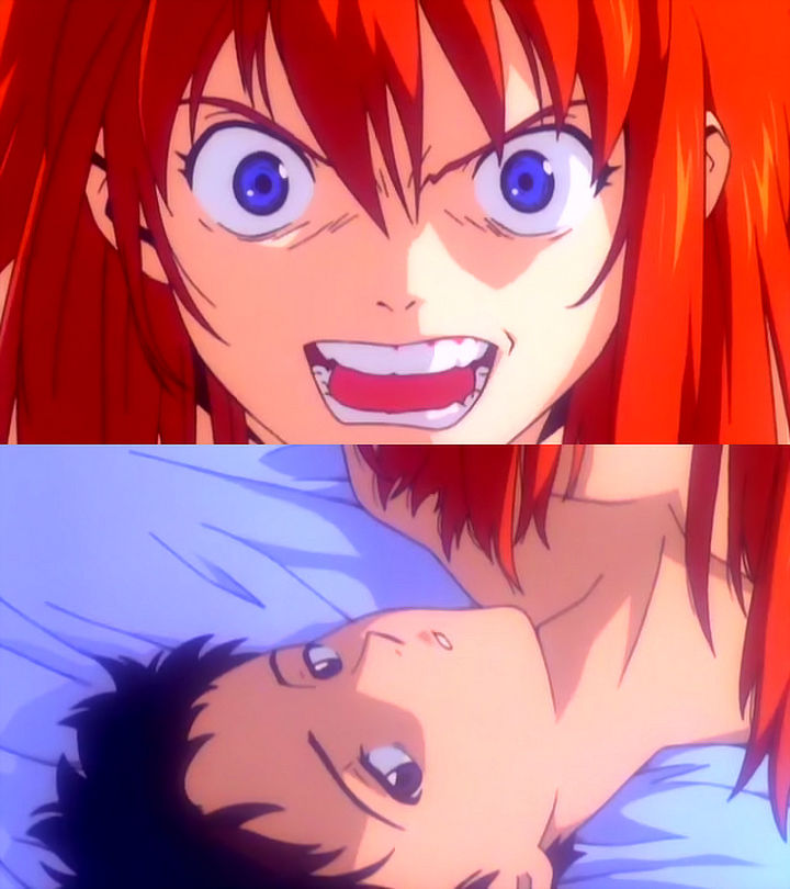 cap face ikari_shinji neon_genesis_evangelion nude souryuu_asuka_langley