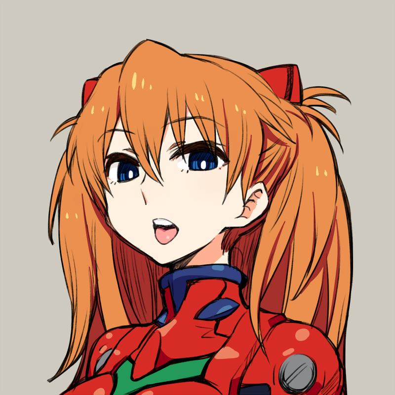 brown_hair chan_co long_hair neon_genesis_evangelion open_mouth plugsuit shikinami_asuka_langley souryuu_asuka_langley tongue