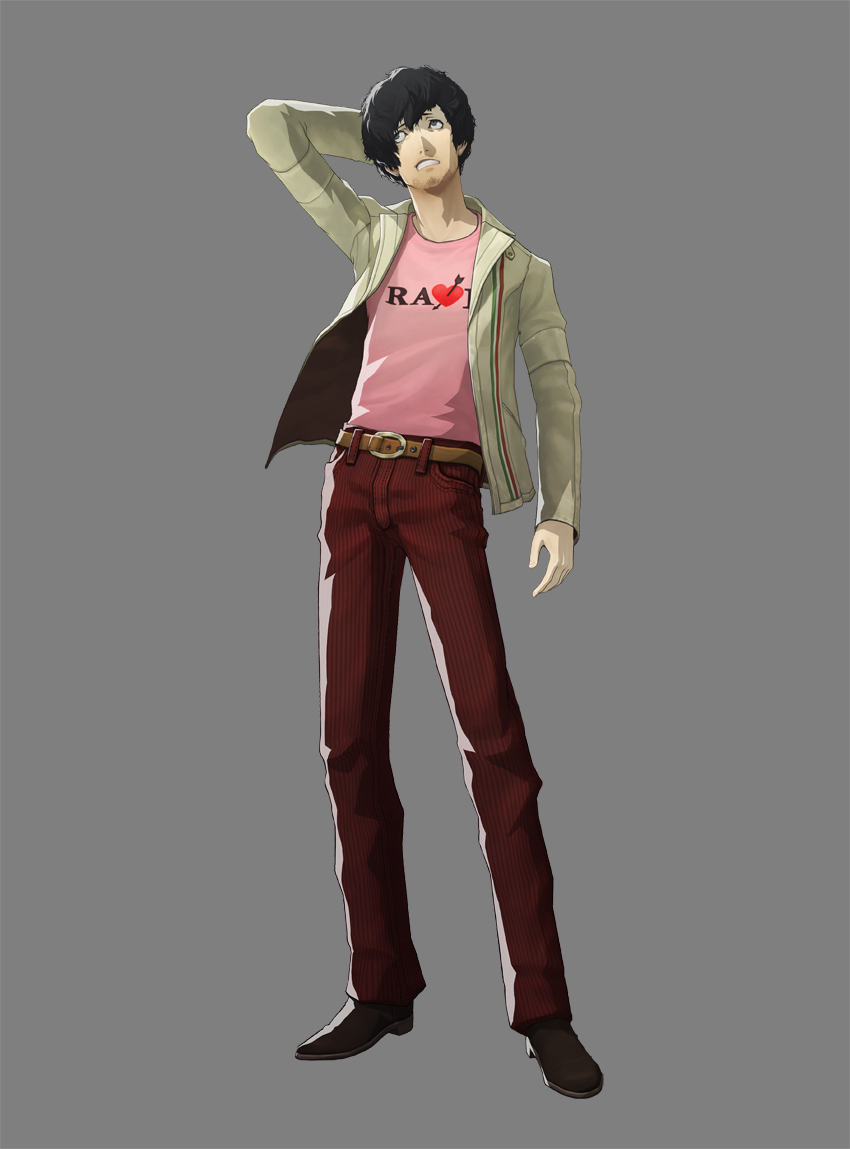 black_hair catherine catherine_(game) heart jacket male official_art vincent_(catherine) vincent_brooks