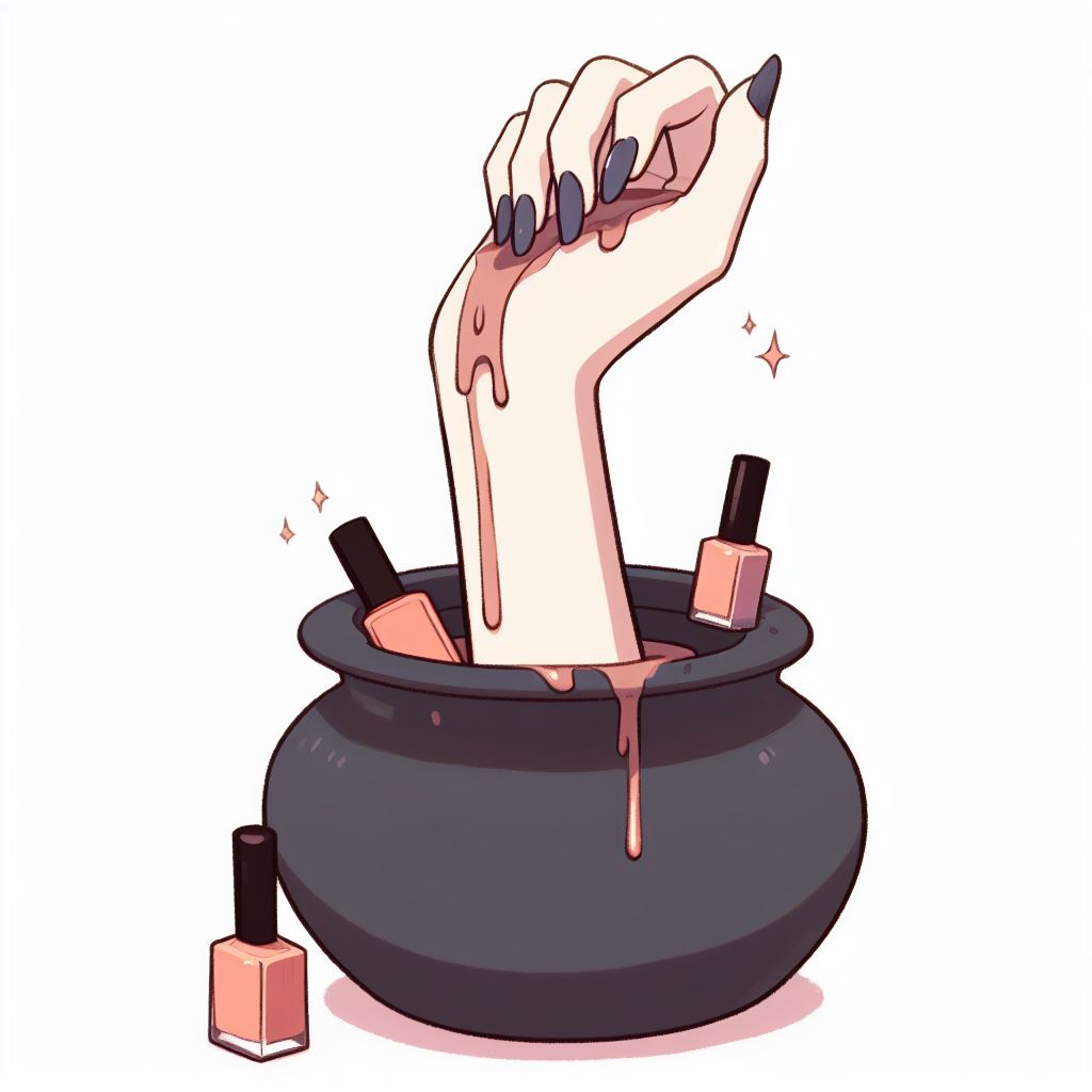 ai-generated female_hand hand hand_sticking_out_of_a_pot tagme