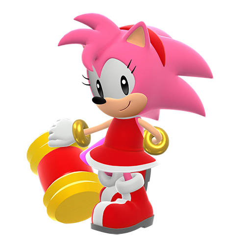 1girl amy_rose animal_ears animal_nose bare_arms black_eyes body_fur closed_mouth dress eyelashes flat_chest full_body furry furry_female gloves hammer headband holding holding_hammer holding_weapon official_art pink_fur red_dress red_footwear shoes simple_background smile solo sonic_(series) standing transparent_background weapon white_gloves