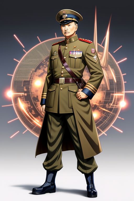 1boy asian background chiang_kai-shek china kuomintang military_uniform standing tagme what world_war_ii