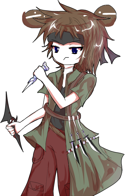 1990s_(style) 1other alphes alphes_(style) anthro brown_hair hamster len&amp;#039;en male_focus ninja_mask