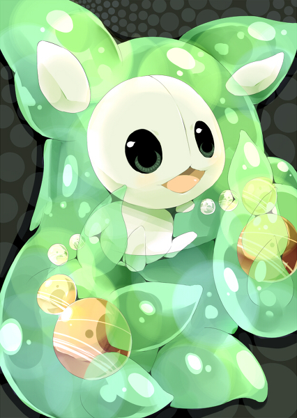 no_humans pokemon pokemon_(creature) pokemon_(game) pokemon_black_and_white reuniclus solo transparent viu