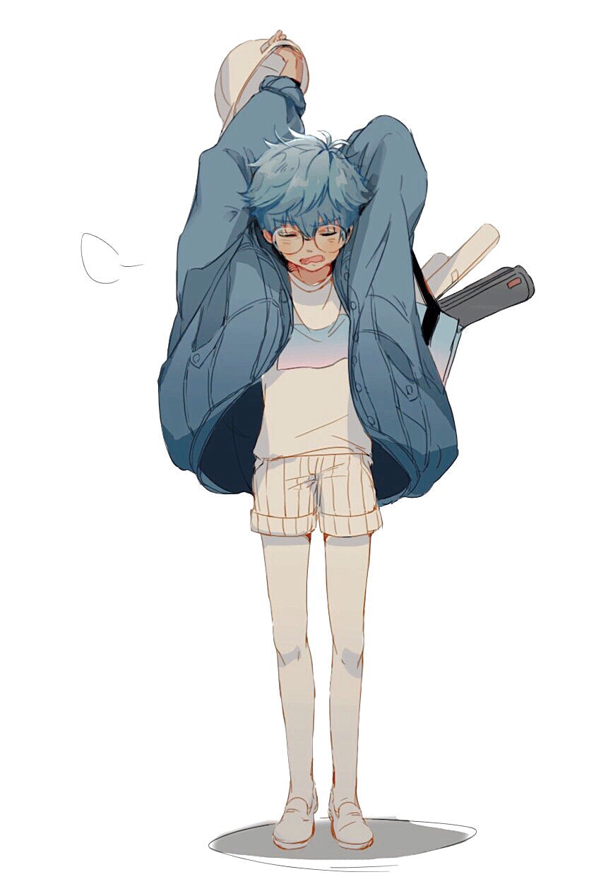 1boy amidura arms_up bag baseball_cap blue_bag blue_hair closed_eyes facing_down fate/extra fate/extra_ccc fate/grand_order fate_(series) full_body glasses hans_christian_andersen_(fate) hat highres holding holding_bag holding_clothes holding_hat jacket long_sleeves male_focus open_clothes open_jacket open_mouth pantyhose ribbed_shorts round_eyewear shirt shoes short_hair shorts shoulder_bag simple_background solo standing tiptoes unworn_headwear white_background white_footwear white_pantyhose white_shirt white_shorts