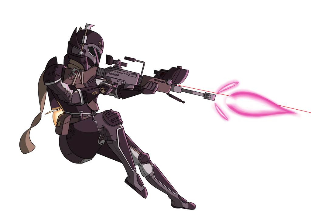 armor blaster_(star_wars) glitch_(star_wars) gun hacker jetpack laser littlemisscalculated mandalorian original rebel rifle saji_kamato sniper_rifle star_wars weapon