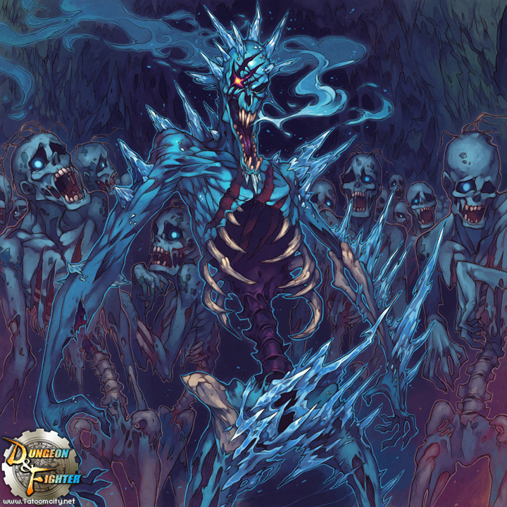 bone dungeon_and_fighter epic monster yi_lee yilee zombie