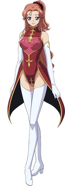 1girl bare_shoulders boots code_geass code_geass:_soubou_no_oz elbow_gloves full_body gloves hair_ornament hair_ribbon hairclip high_heel_boots high_heels leotard long_hair looking_at_viewer marrybel_mel_britannia pink_hair red_leotard red_ribbon ribbon simple_background solo thigh-highs thigh_boots violet_eyes white_background white_footwear white_gloves white_thighhighs
