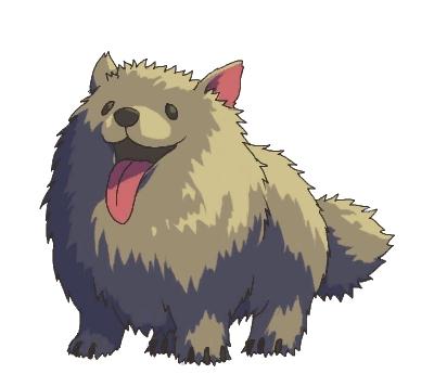 blazblue dog fur hype_dog lowres tongue